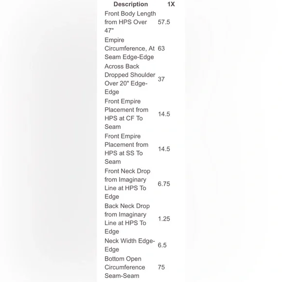 Tolani Blue Floral Maxi Caftan Dress 1X - Picture 6 of 8